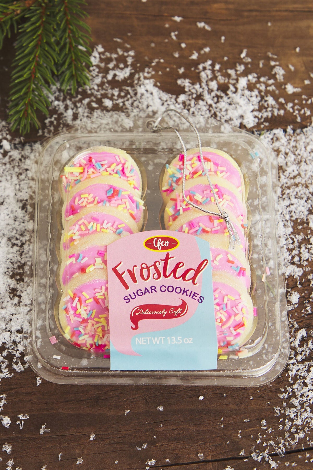 Packaged Frosted Sugar Cookies Ornament