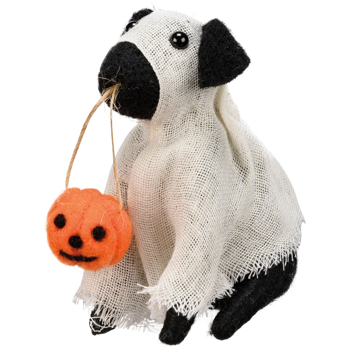 Ghost Costume Dog Felt Critter