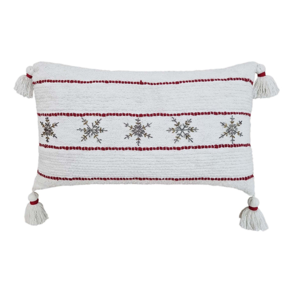Vibhsa Christmas Decorative Pillow for Holidays 14"x 24"