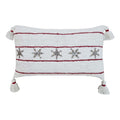 Vibhsa Christmas Decorative Pillow for Holidays 14"x 24"