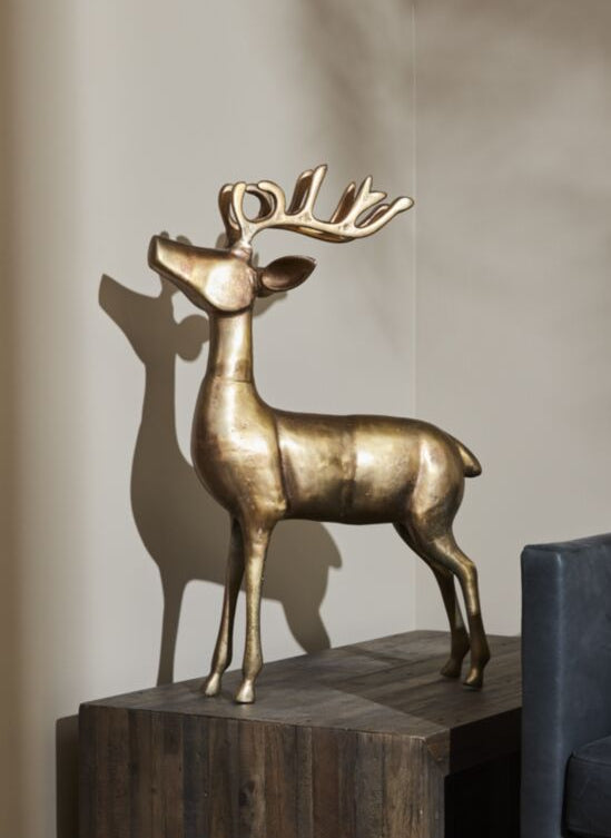 33" Aluminum Reindeer