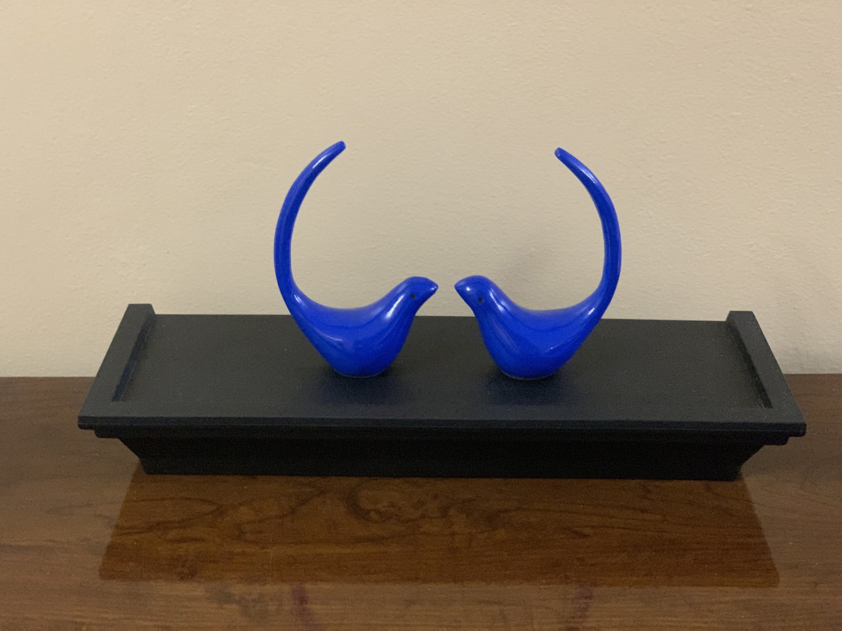 Vibhsa Blue Bird Figurines of Health and Happiness