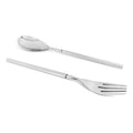Vibhsa Stainless Steel Dinner Fork and Dinner Spoon Set of 12 pieces