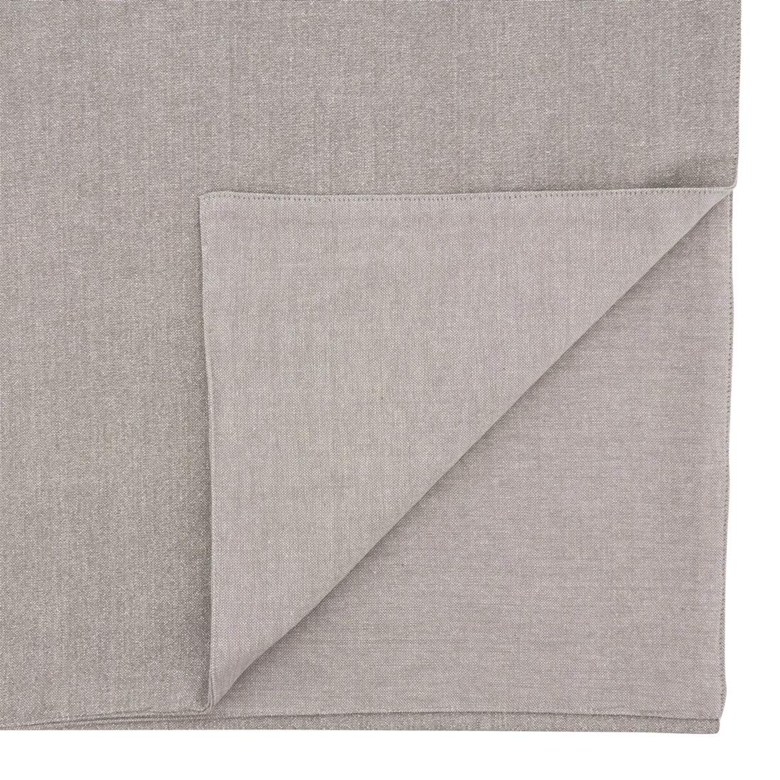 Fennco Styles Shimmer Metallic Cotton Table Runner 16" W x 72" L - Silver Table Cover for Home Décor, Dining Table, Banquet, Family Gathering, Holiday, and Special Occasion