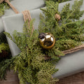 2" Bronze Kugel Ornament – Elegant Christmas Tree Decor