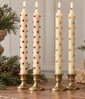 Unscented Set of 2 10" Taper Candles, 2 Color Options