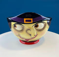 Grinning Witch Halloween Candy Bowl, 12"