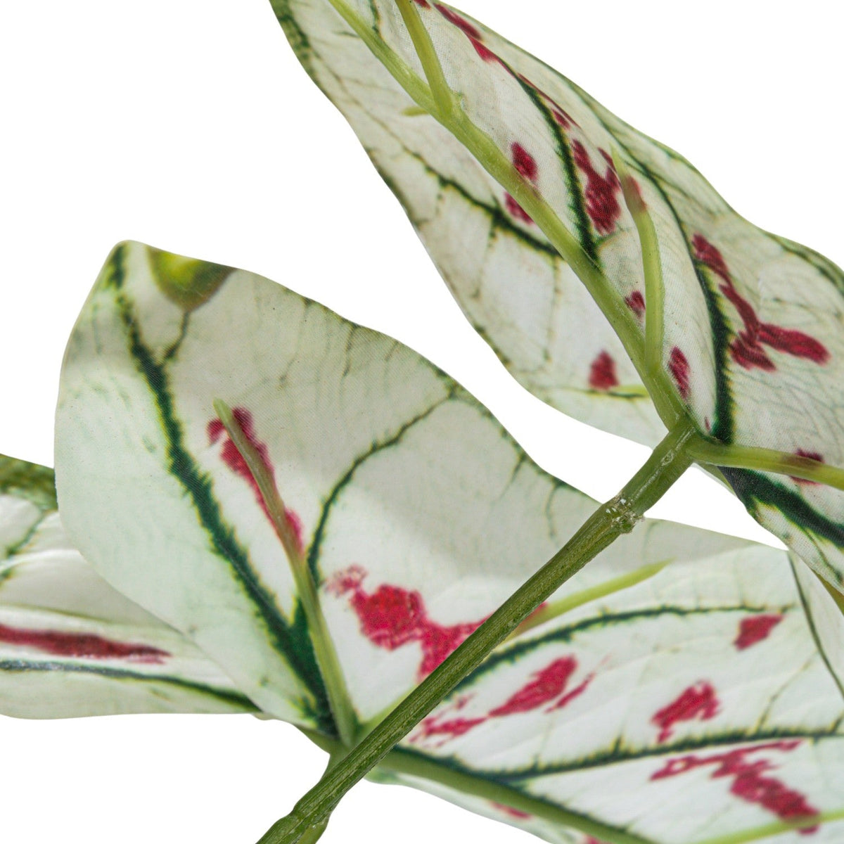 Faux Caladium Elephant Ear Plant in Pot