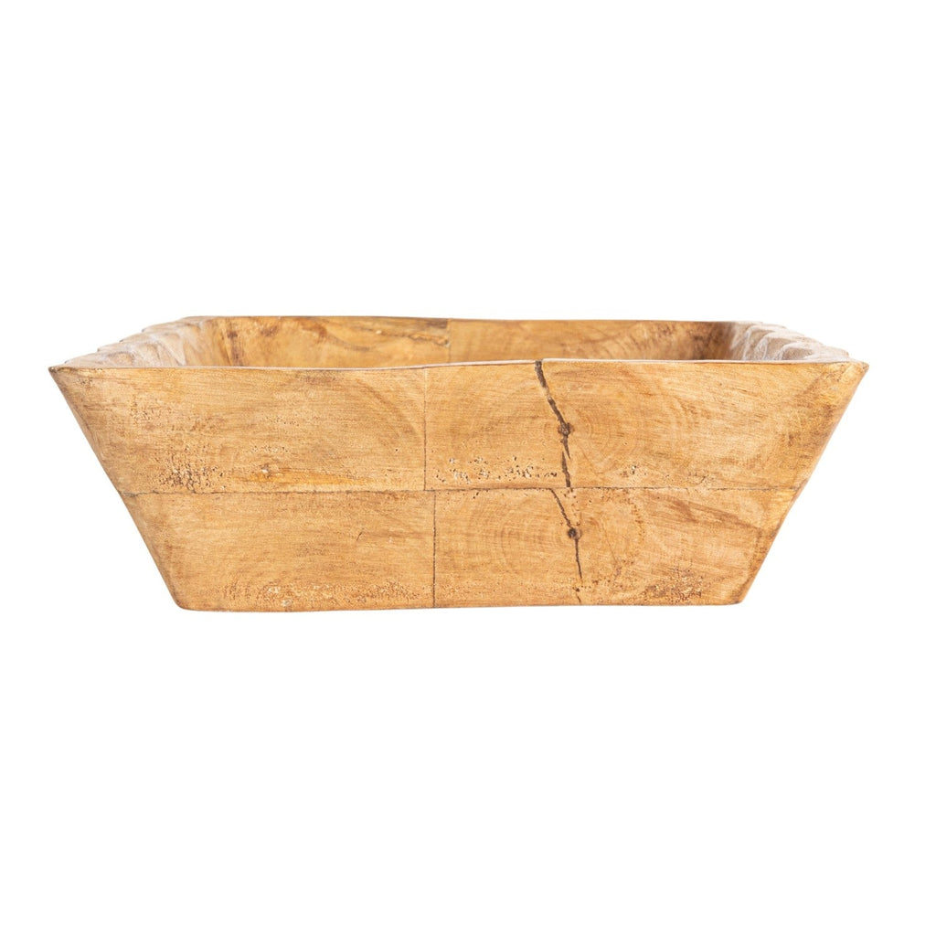 Mango Wood Scalloped Edge Tray