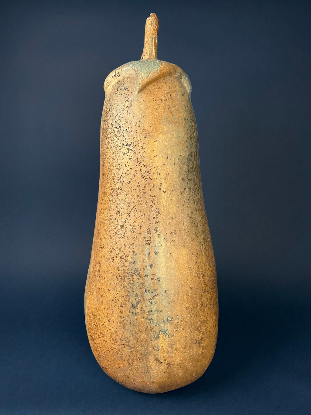 Extra-Large Concrete-Look Gourd, 34"