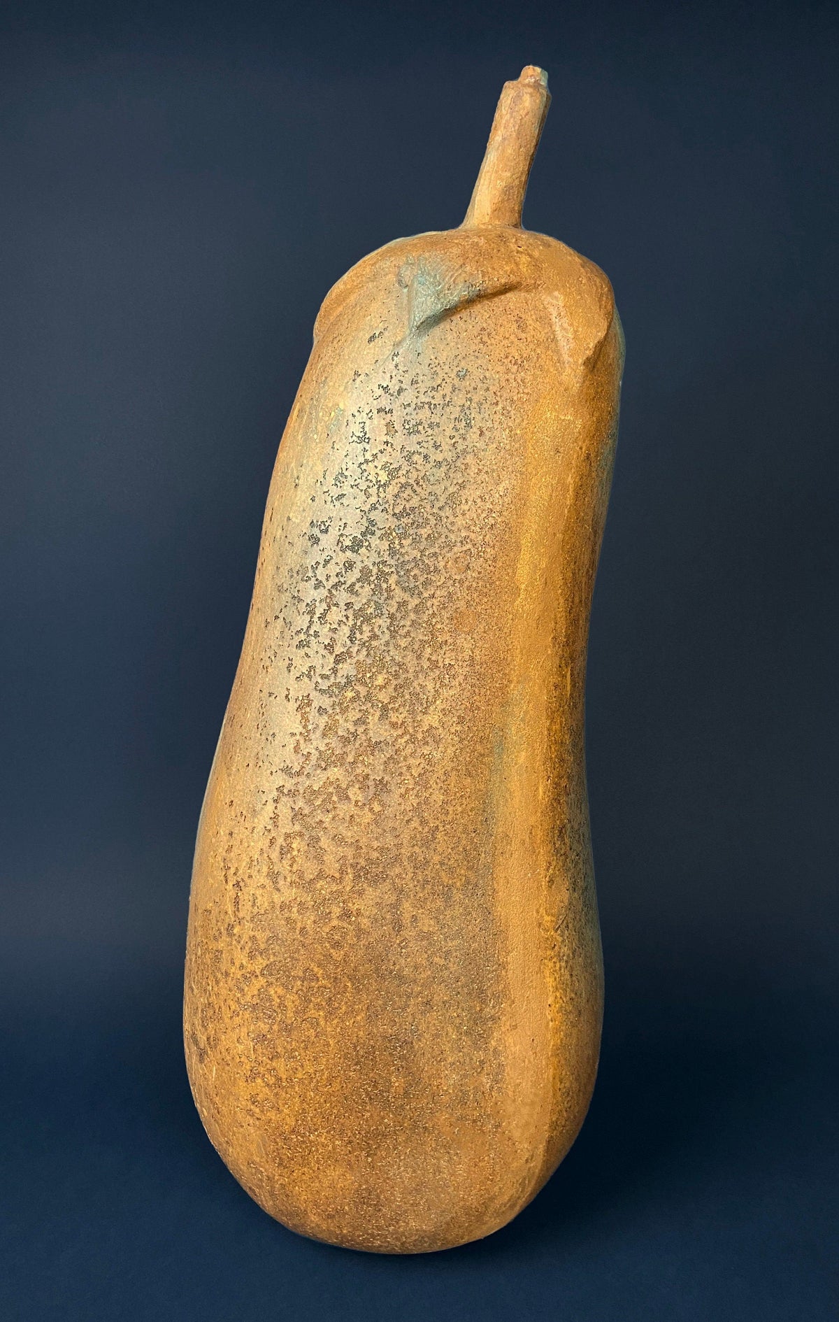 Extra-Large Concrete-Look Gourd, 34"