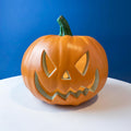 Lighted Grinning Pumpkin Lantern