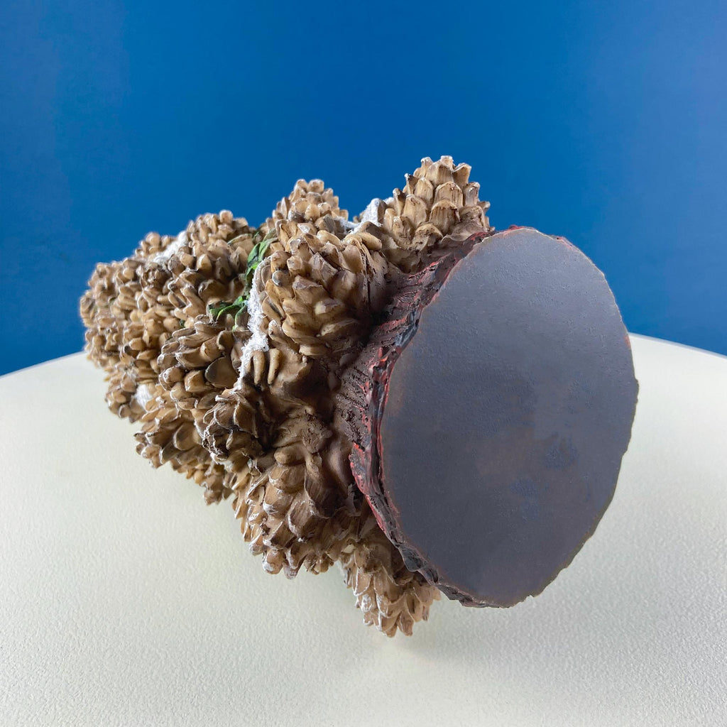 14.5" Pine Cone Tree for a Christmas Village