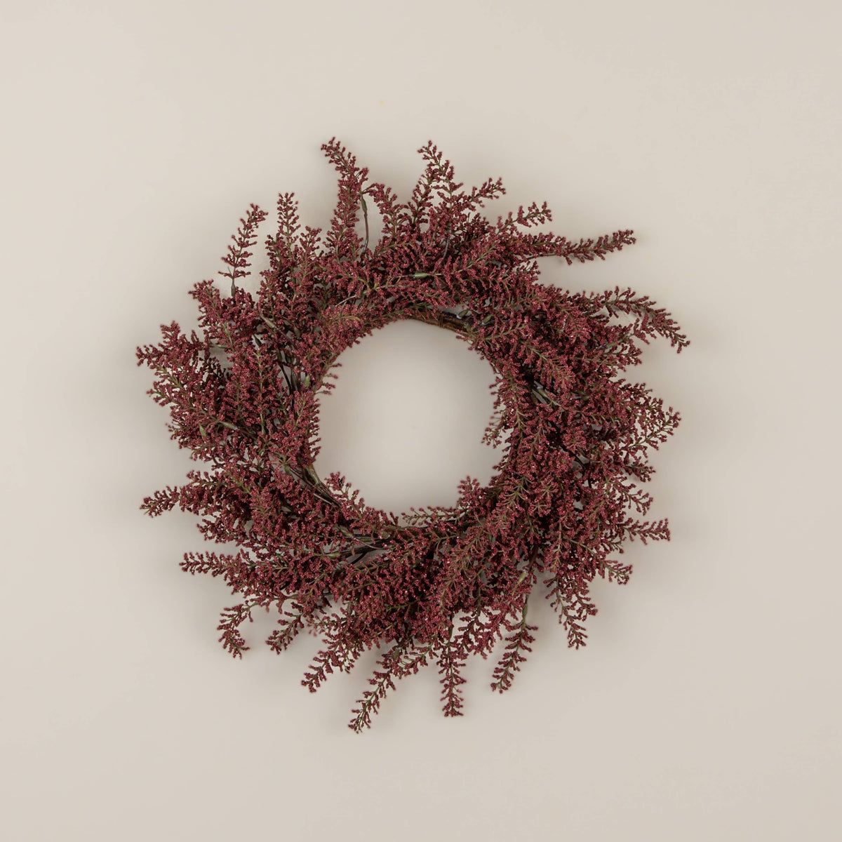 The Harvest Centerpiece bundle: 16" burgundy mini berry candle ring