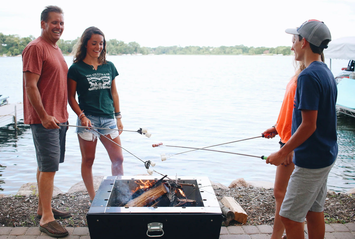 Telescoping Weiner Dog S'mores Roasting Stick