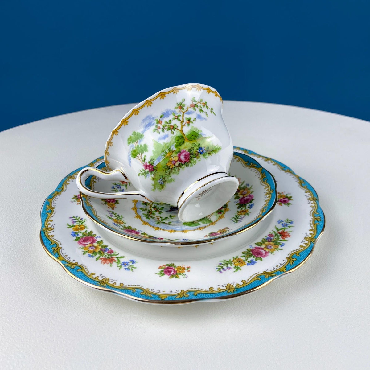 Royal Albert Chelsea Bird Tea Trio