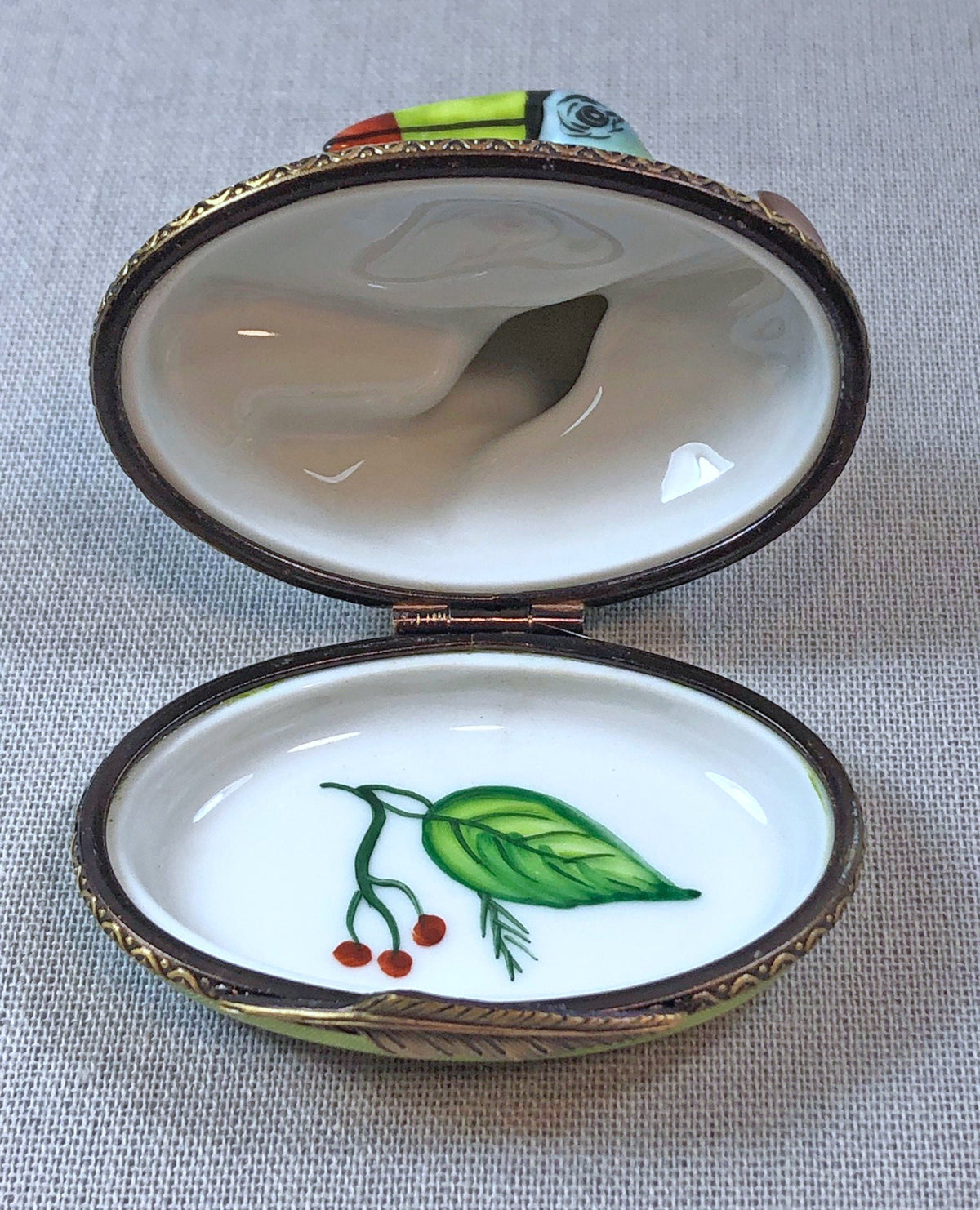 Limoges Toucan Trinket Box
