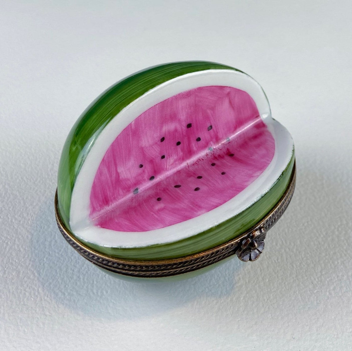 Limoges Watermelon Trinket Box
