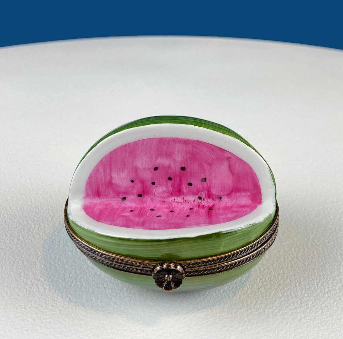Limoges Watermelon Trinket Box