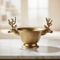 Double Deer Head Bowl