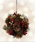 6"Pinecone Decorative Ball Ornament