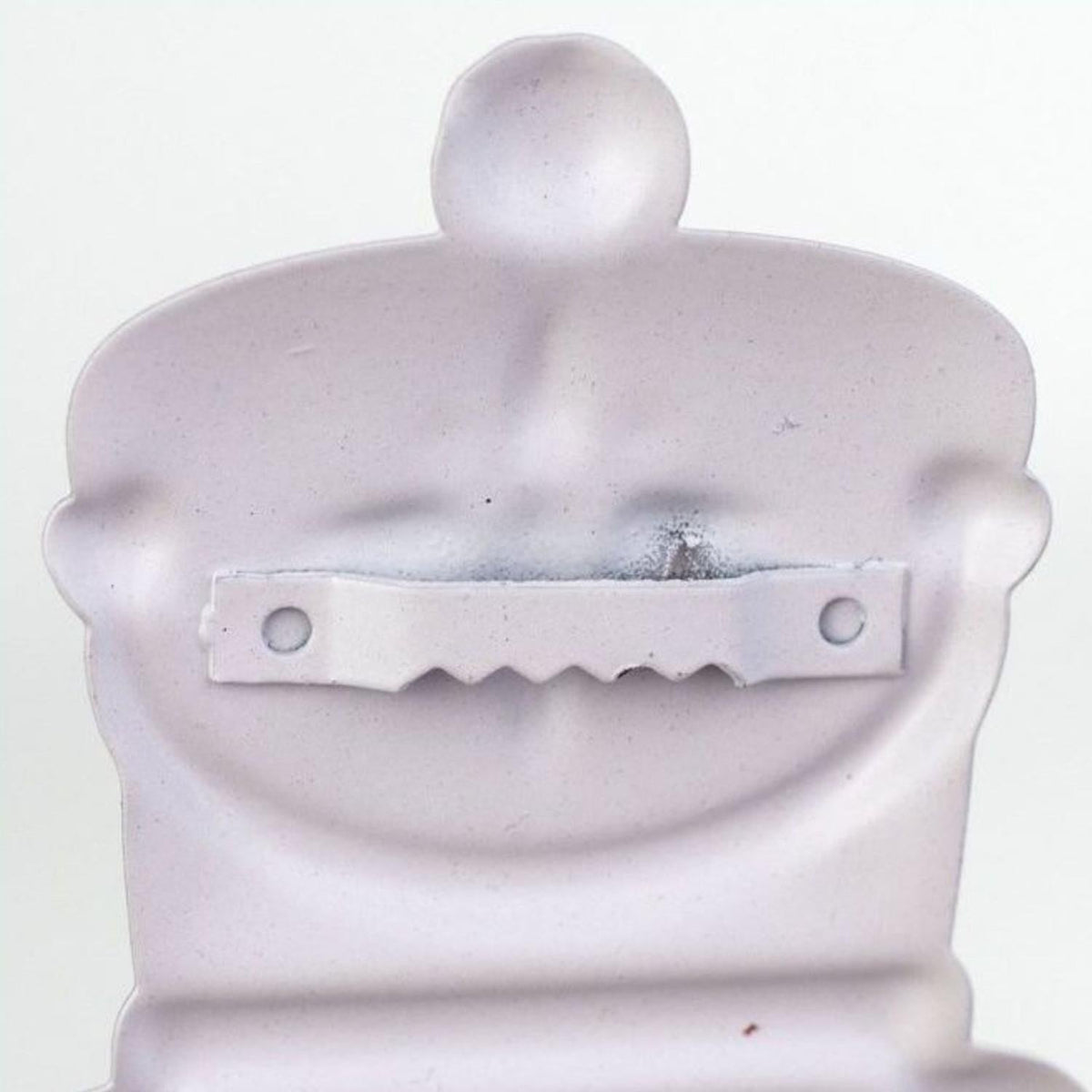 12" Metal Embossed Hanger: Dark Skin Nutcracker