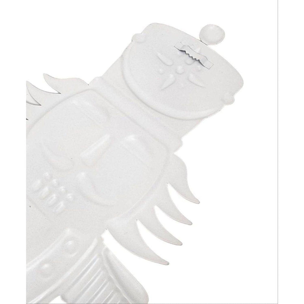 12" Metal Embossed Hanger: Traditional Nutcracker
