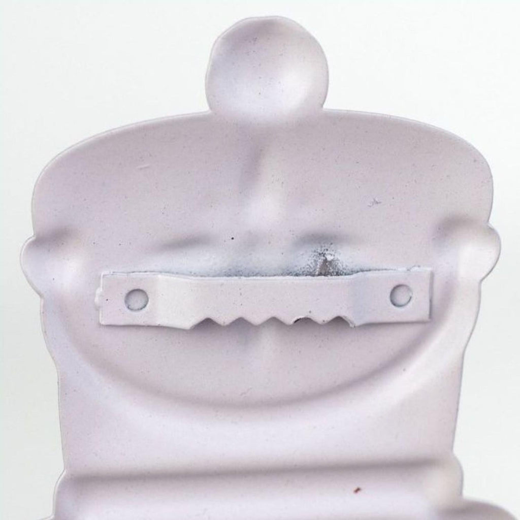 12" Metal Embossed Hanger: Traditional Nutcracker