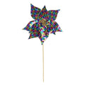 24" Sequin Fabric Poinsettia: Fiesta