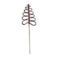25" Ribbon Candy Tree Stem: Red/Green