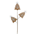27" Gingerbread Christmas Tree Spray