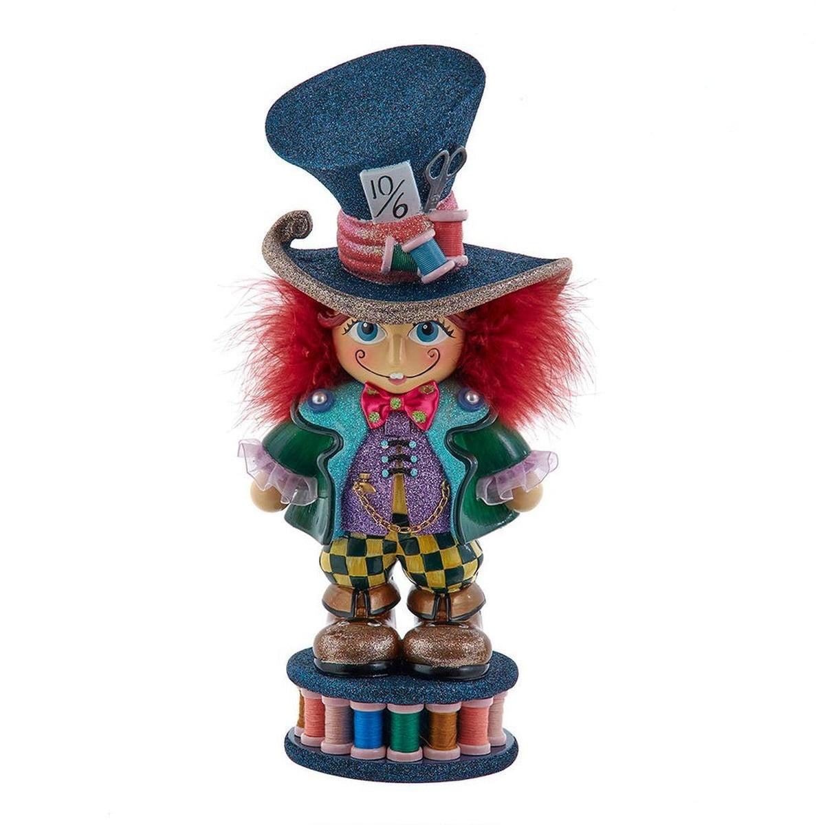 Kurt Adler 13-Inch Hollywood Nutcrackers Mad Hatter Nutcracker