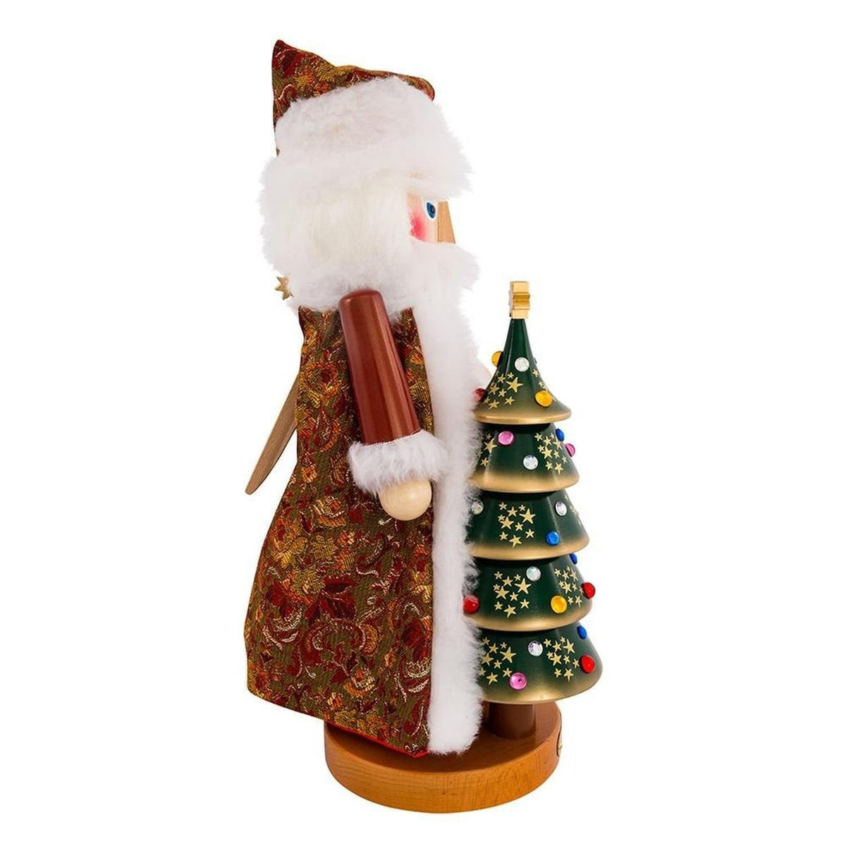 Kurt Adler 17-Inch O Tannenbaum Santa Musical Nutcracker