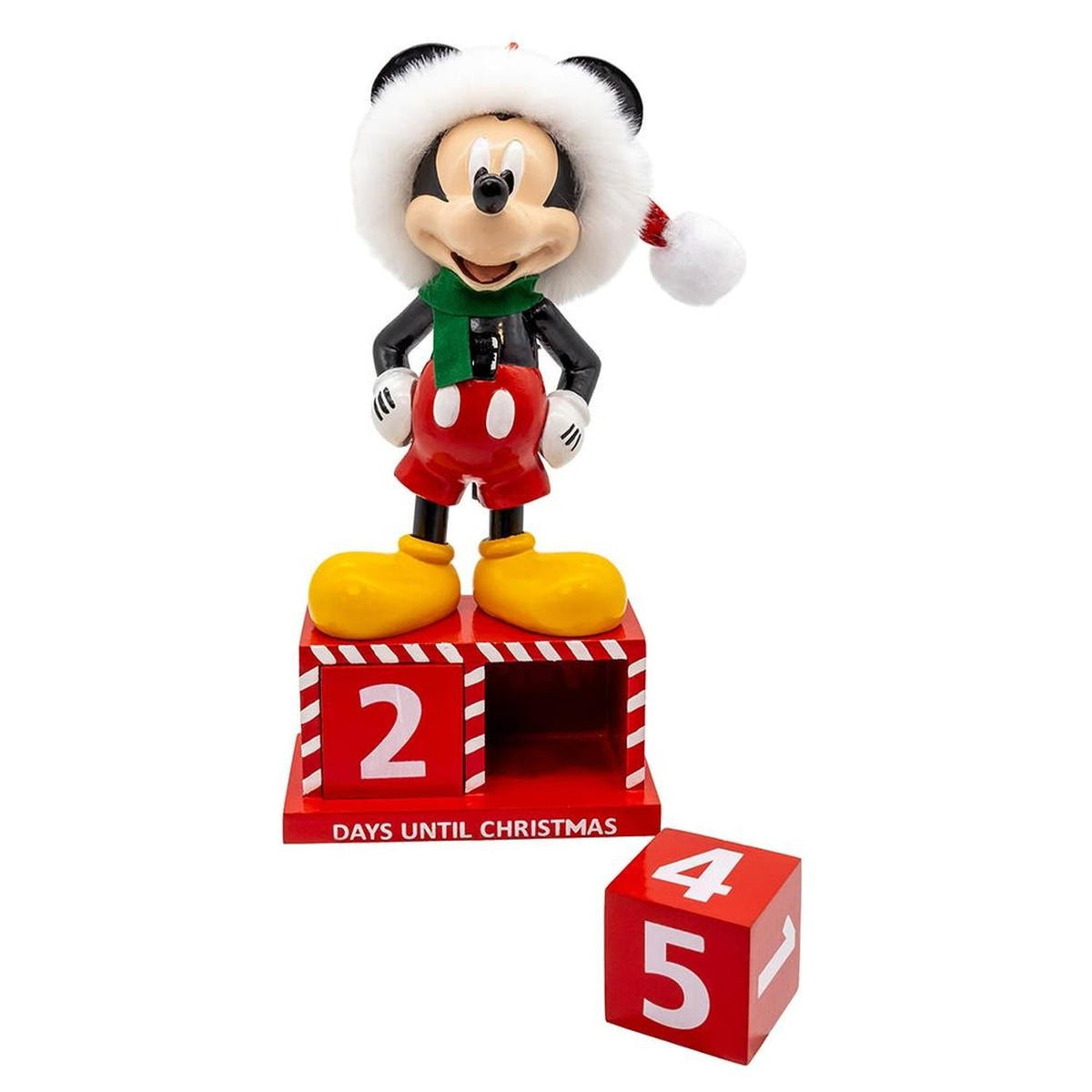Kurt Adler 8-Inch Disney Mickey Mouse Countdown Nutcracker