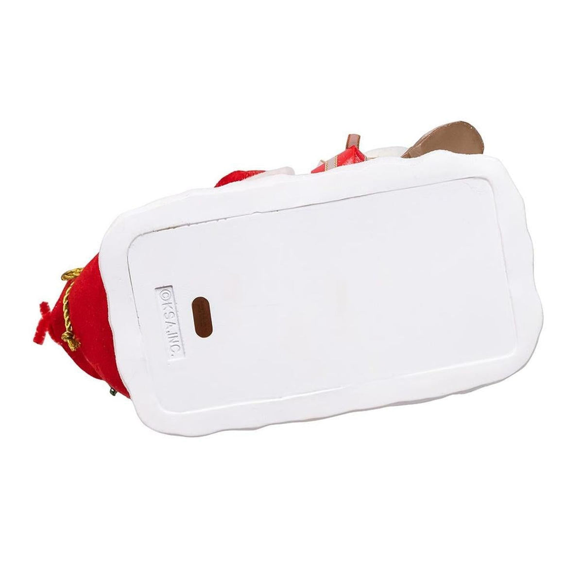 Kurt Adler 8.5-Inch Fabriché Santa on Sled
