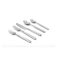 Vibhsa Modern Flatware set of 20 Pieces Silver Stainless Steel
