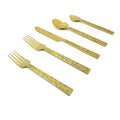 Vibhsa Flatware set of 20 Pieces Gold Egyptian Design