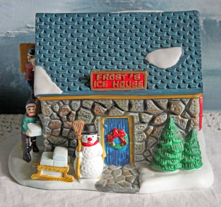 Dickens Collectibles Frost's Ice House, Lighted