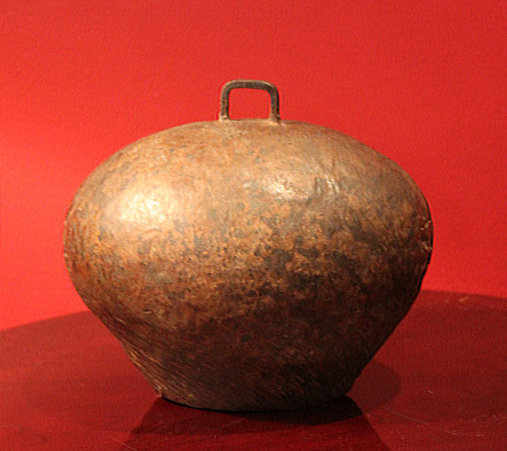 Hand-Hammered Copper Bell, Extra Large