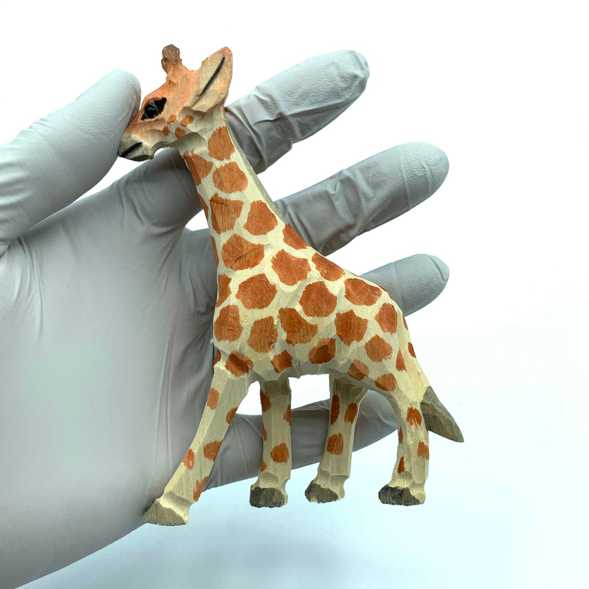 YEEYAYA Wood sculpture Hand Carved Wood Wooden giraffe Figurine home Decor Christmas gift