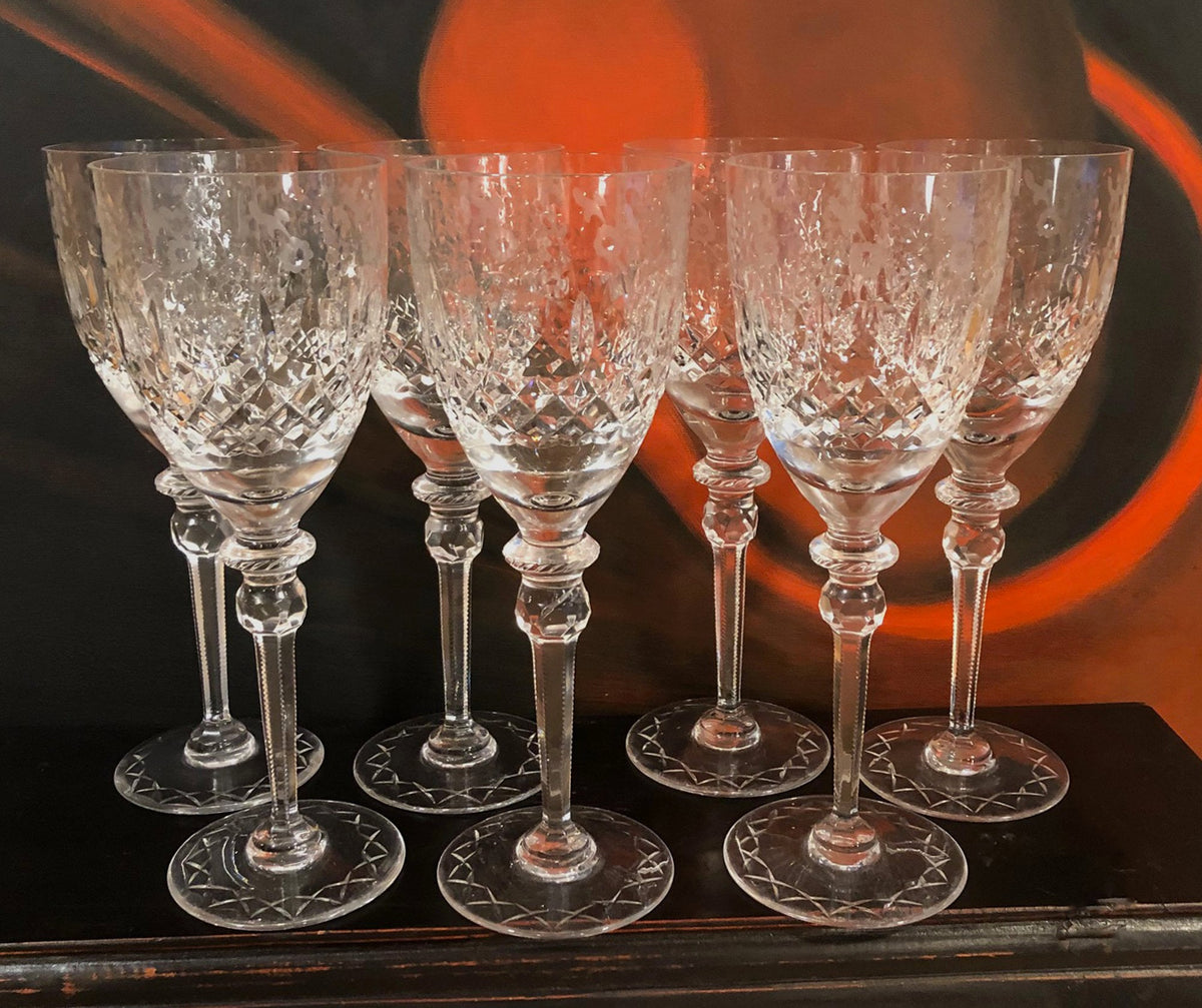 Rogaska Gallia Gold Crystal Goblet