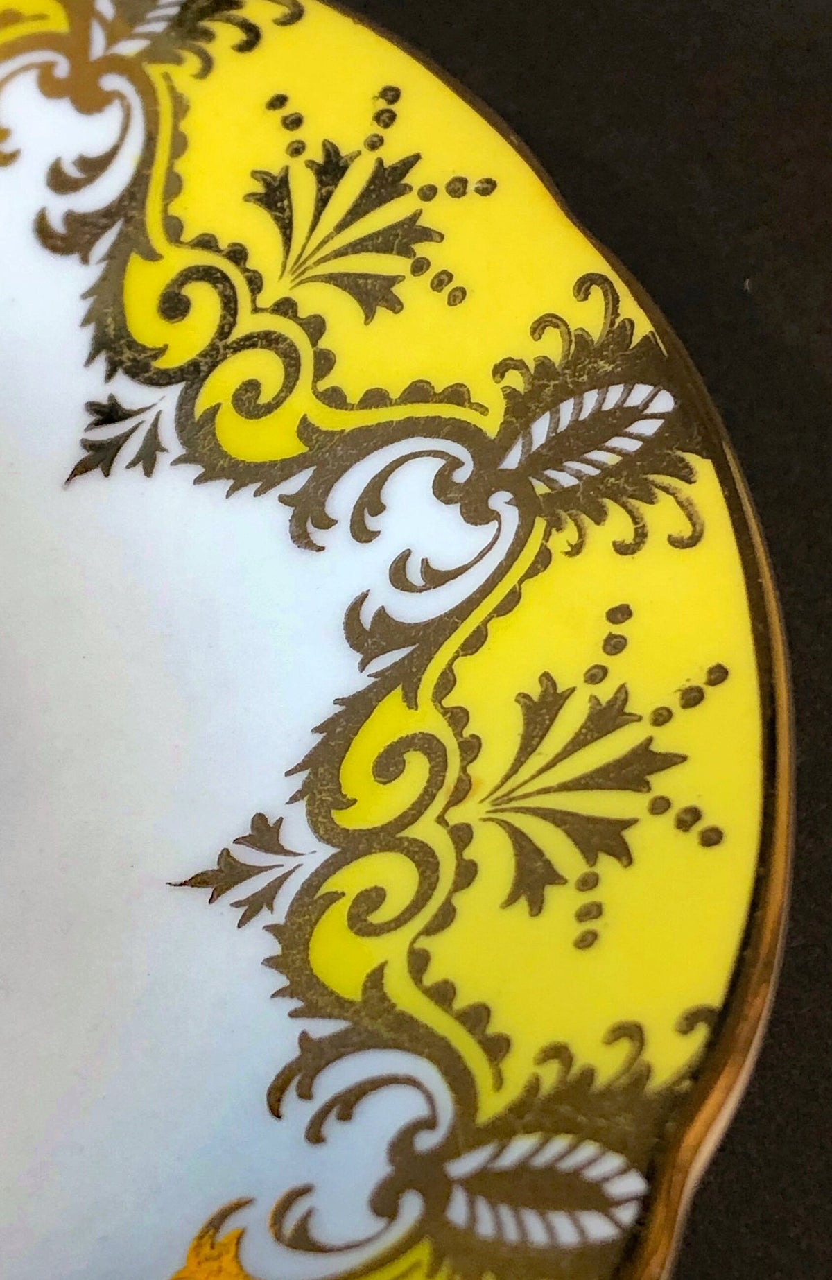 Paragon Yellow, Gold & Pink Cup & Saucer
