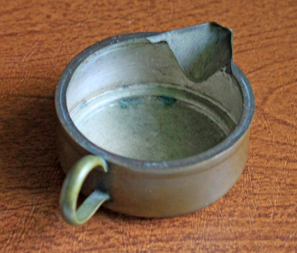 Turkish Copper Coffee Set with Bell Lid