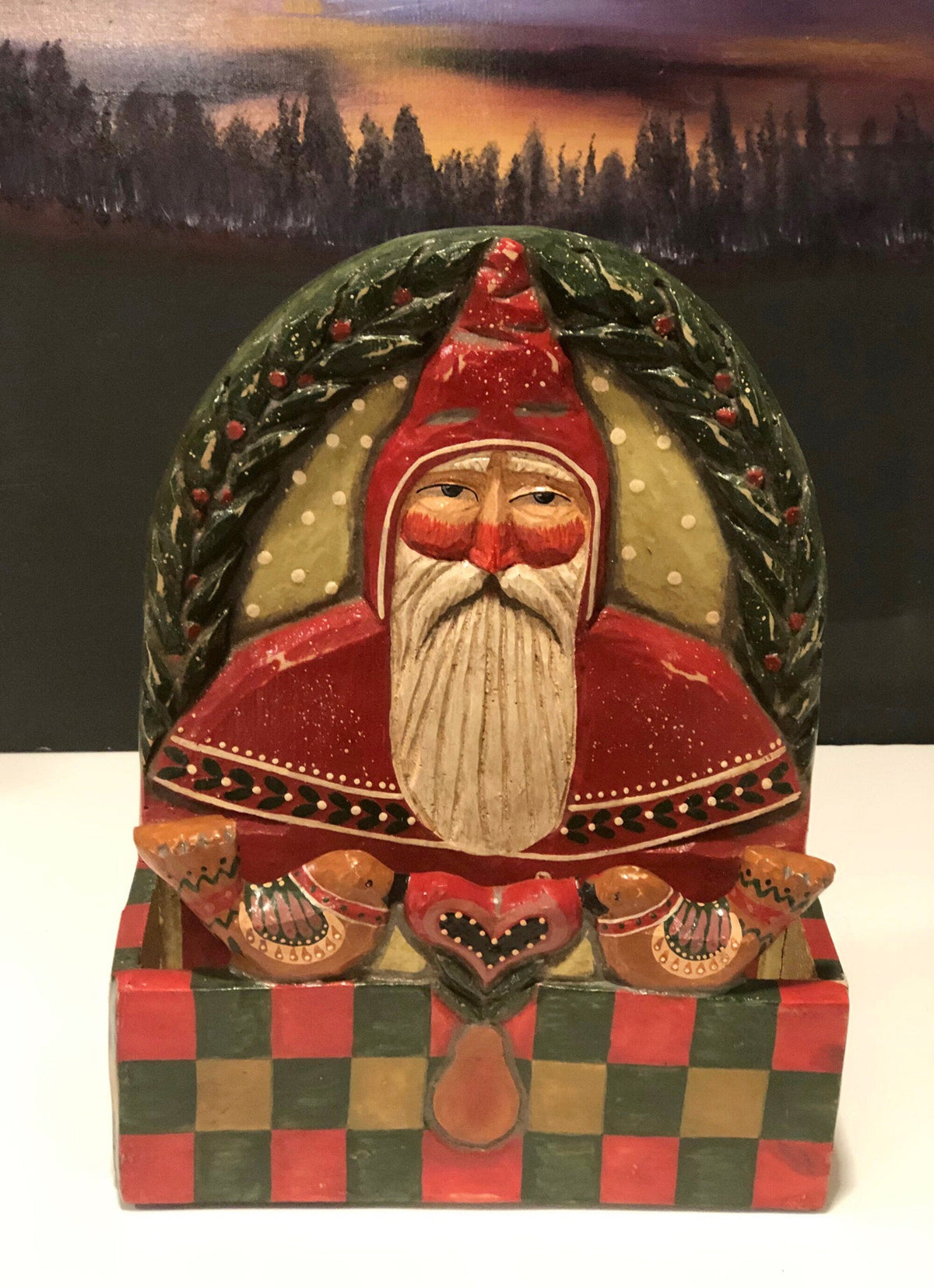 Letters to Santa Resin Sorter Box