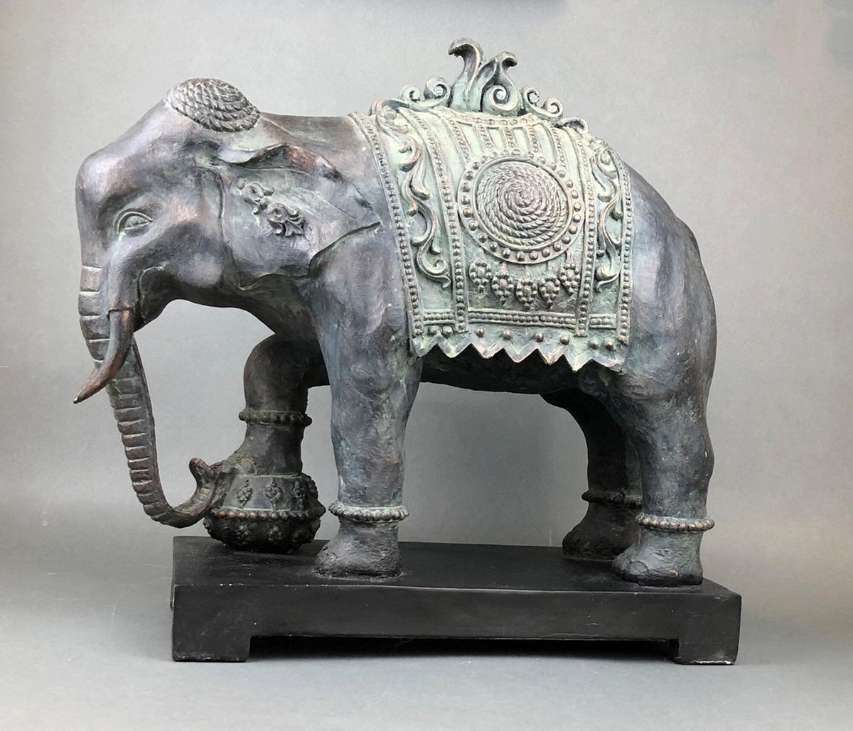 Large Resin Elephant Statue