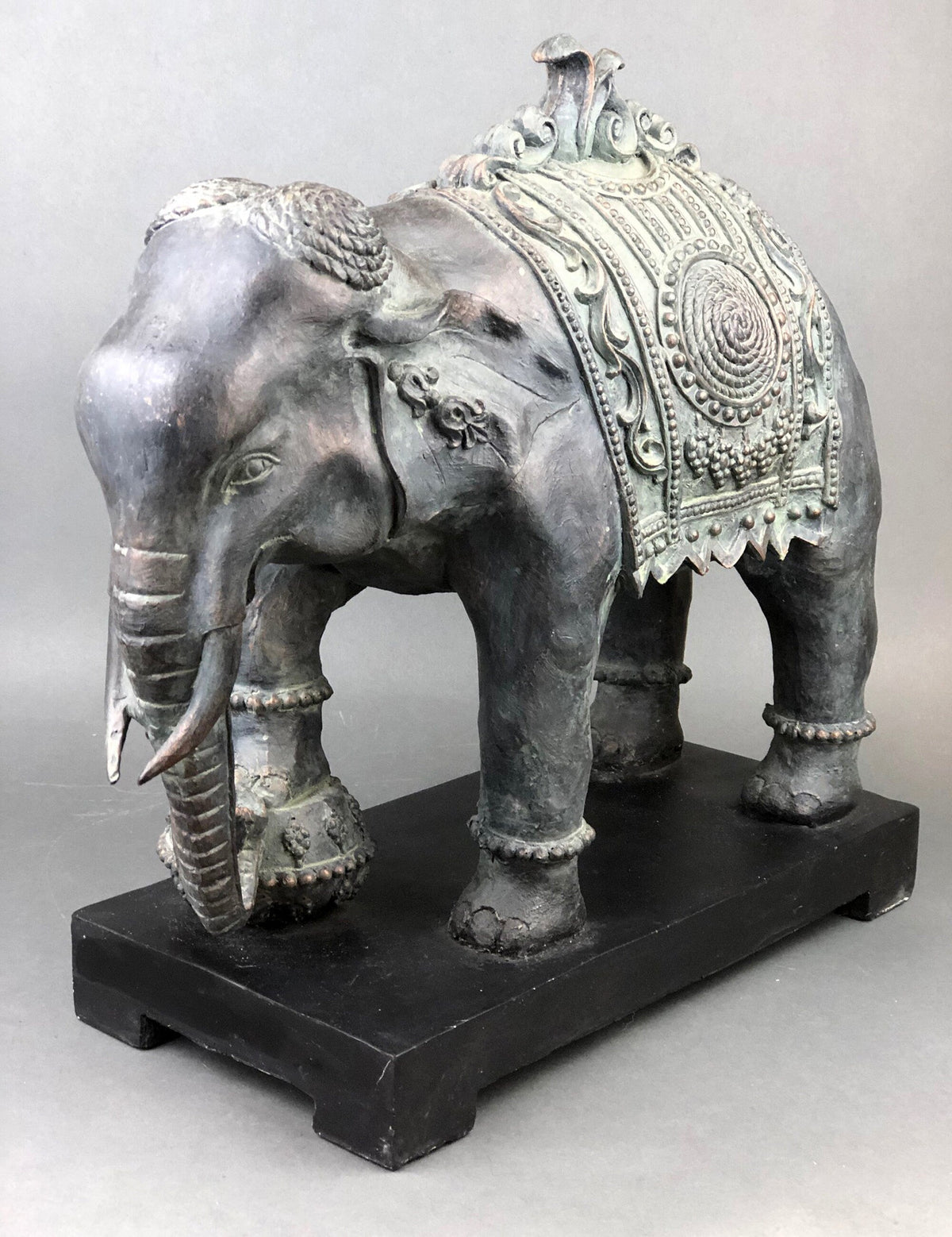 Large Resin Elephant Statue