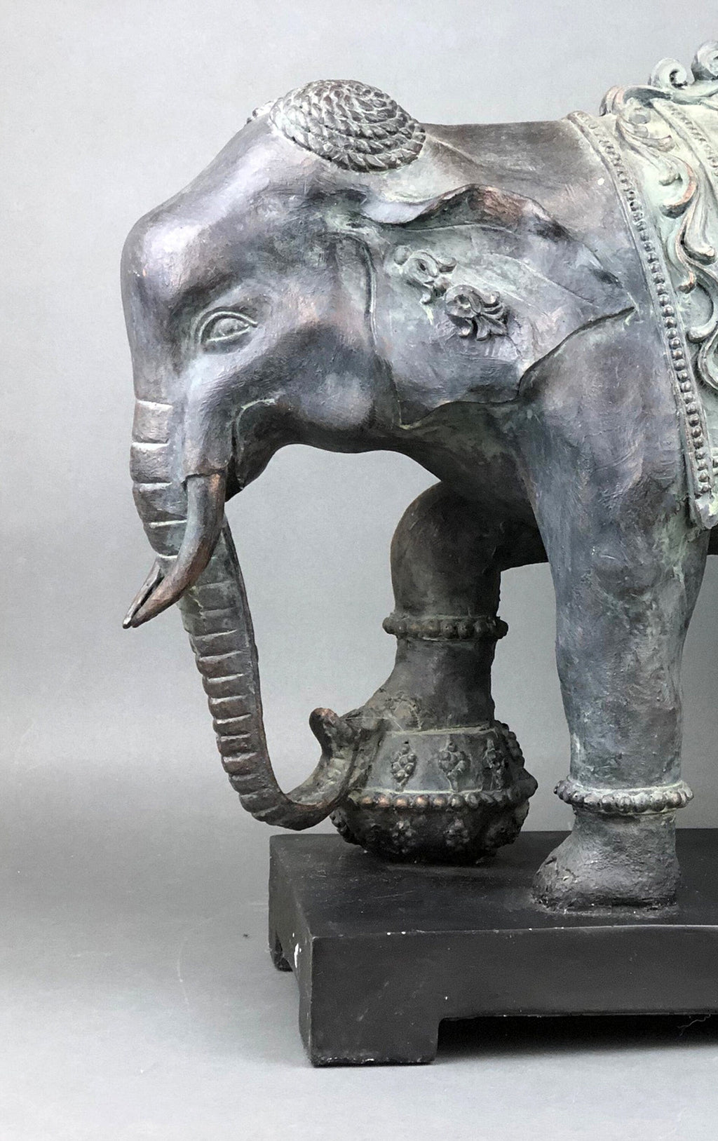 Large Resin Elephant Statue