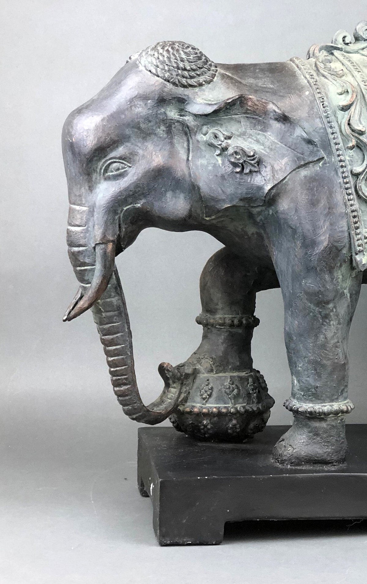 Large Resin Elephant Statue