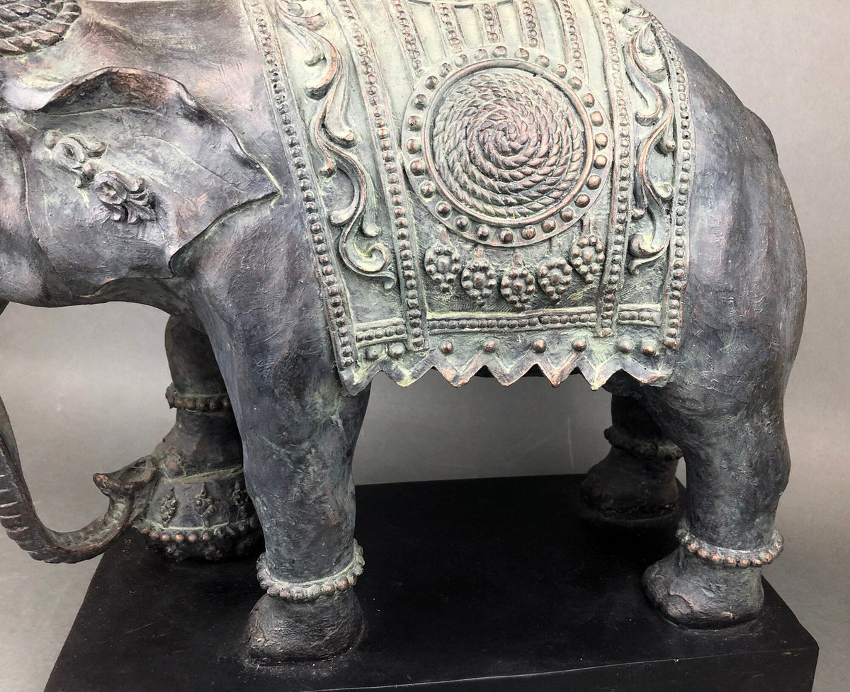 Large Resin Elephant Statue
