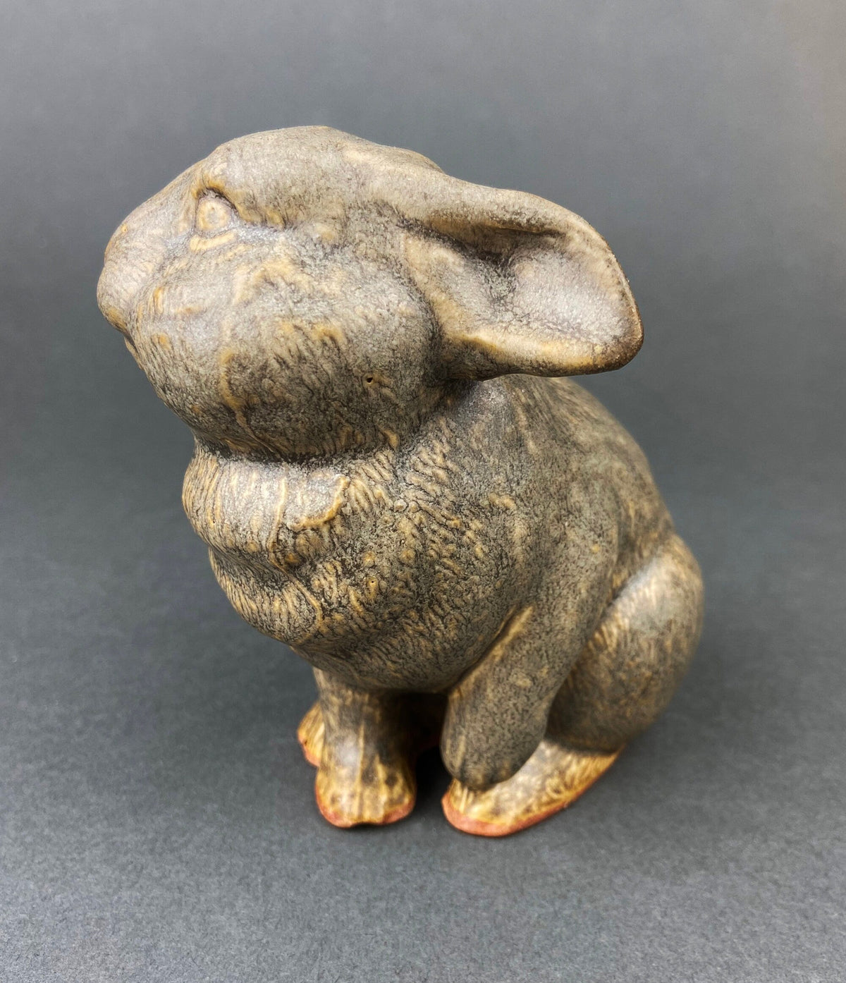Beige Ceramic Bunny Figurine